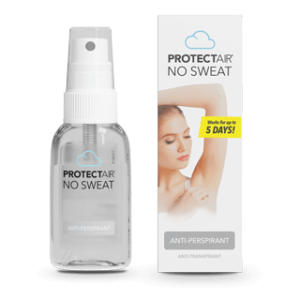 Protectair anti-transpirant deo spray. ook bij hyperhidrose